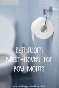 4 Bathroom Must-Haves for Boy Moms