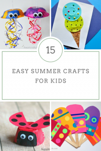 15 Summer Crafts for Young Kids