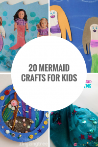 20 Mermaid Crafts for Kids